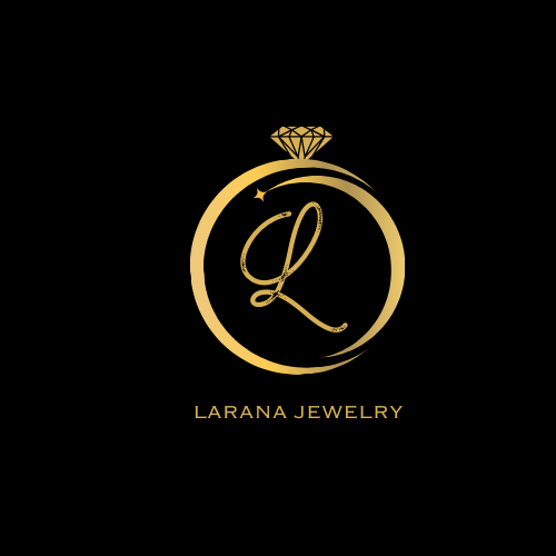 Black Gold Elegant Minimalist Jewelry Logo
